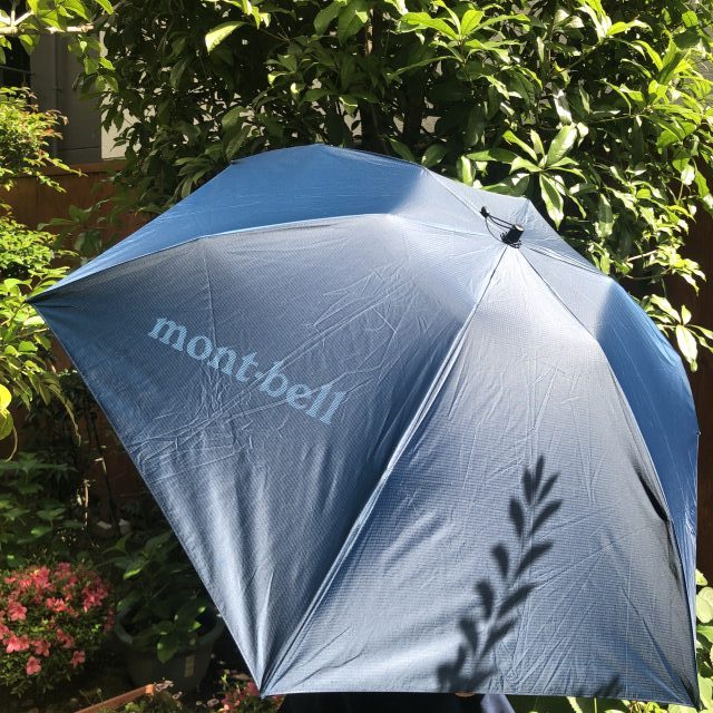ブランド品専門の mont-bell モンベル トラベル サンブロックアンブレラ 日傘